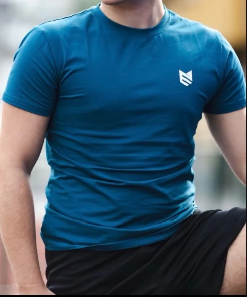 Evolve MAX Ocean Blue T-skjorte - Lett og behagelig - Unisex