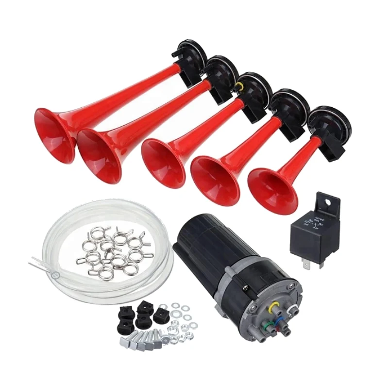 T- Max Six Pipes Music Air Horn - kompressor horn/signalhorn