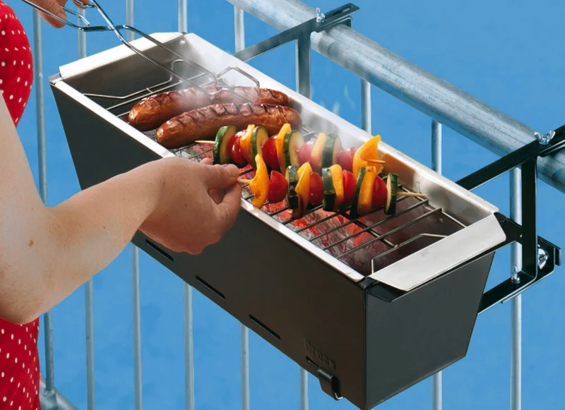 Kitchenfactory Bærbar balkong grill