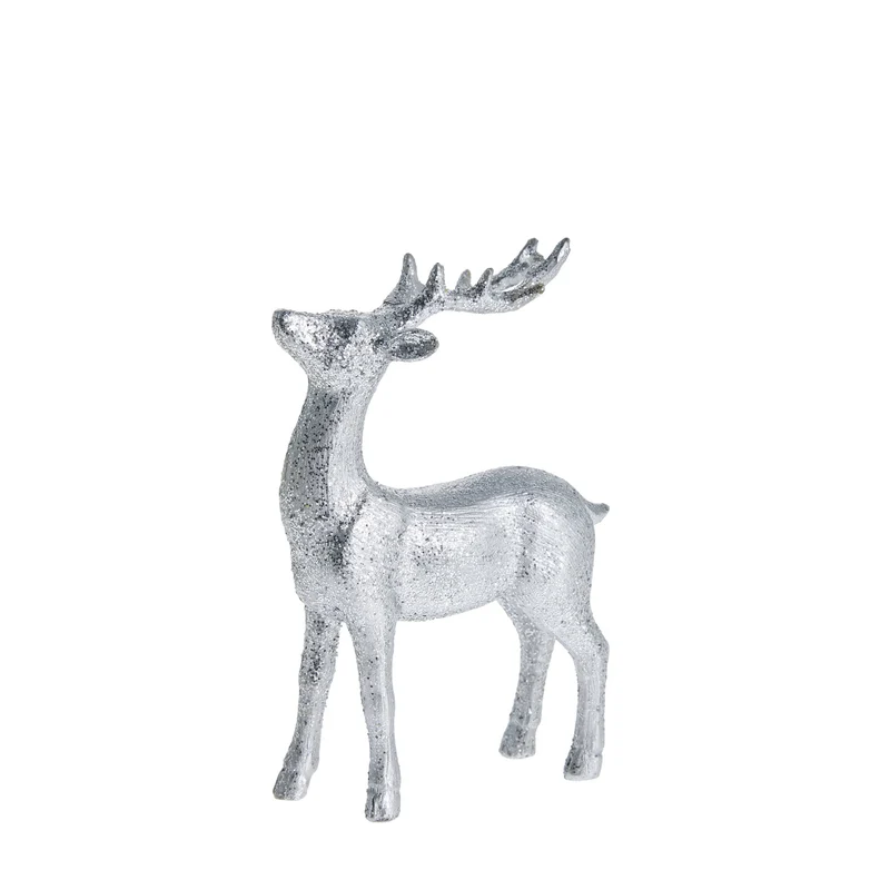 Sissia dekoration H13 cm. silver