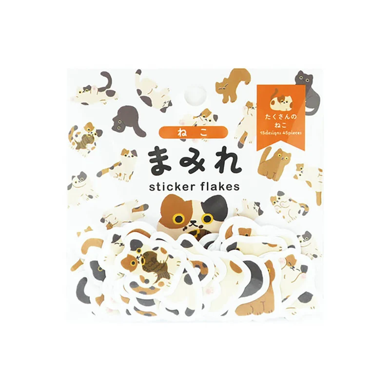 Cats Sticker Flakes by World Craft