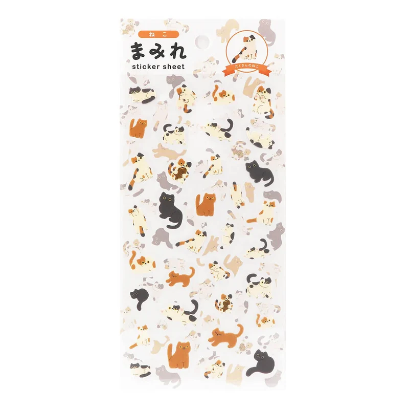 Cats Sticker Sheet by World Craft