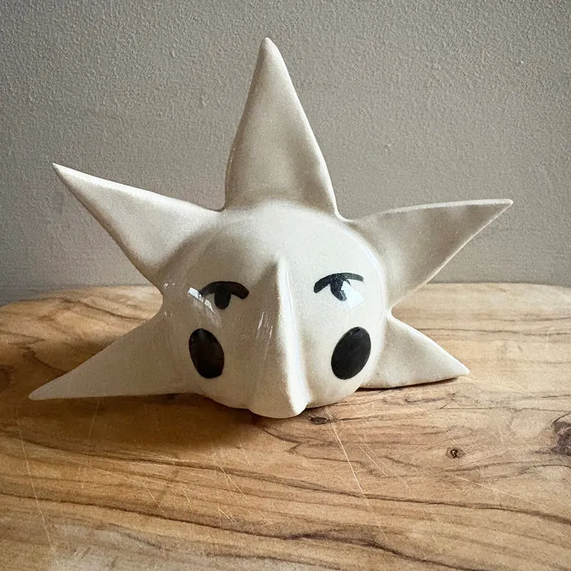 Star Head Figure by Kay Train Ceramics