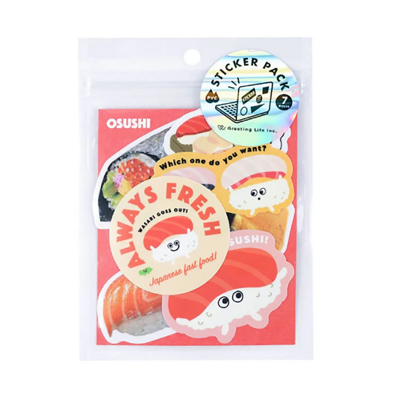 Sushi Sticker Pack by Greeting Life