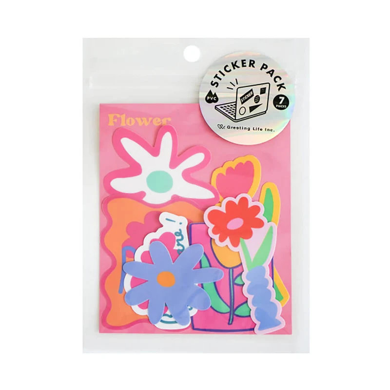 Flower Sticker Pack by Greeting Life