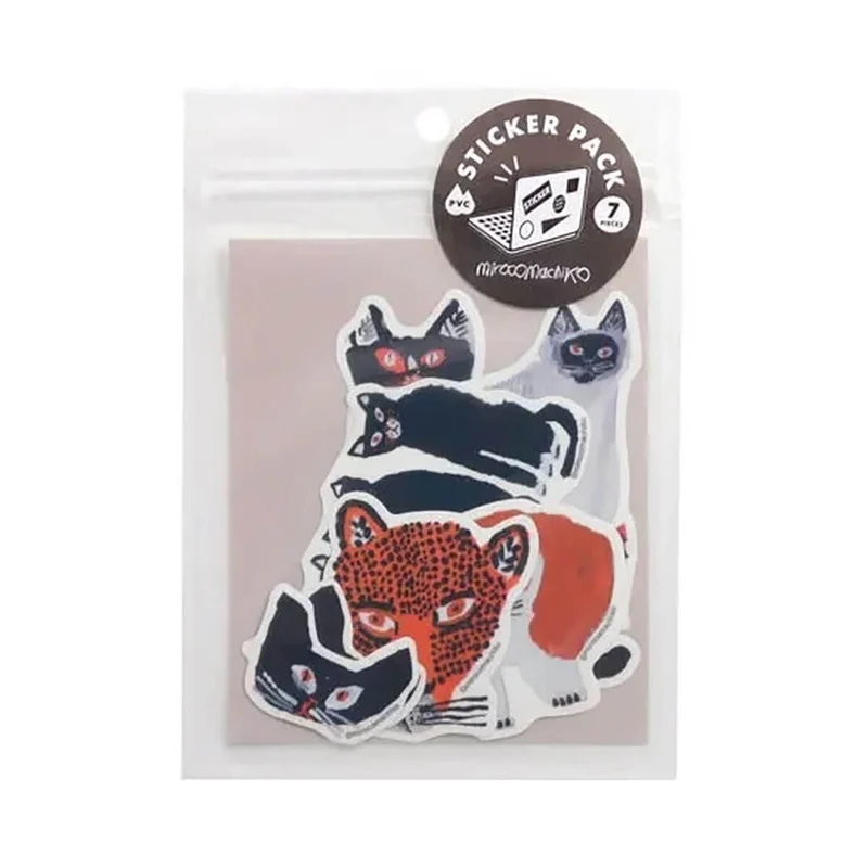 Mirocomachiko Cat Sticker Pack by Greeting Life