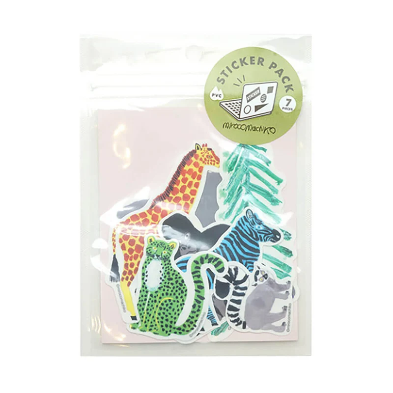Mirocomachiko Beast Sticker Pack by Greeting Life
