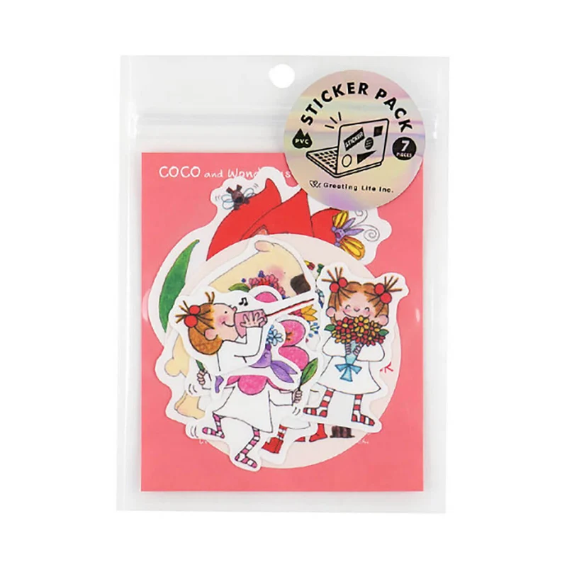 Coco-Chan Sticker Pack by Greeting Life