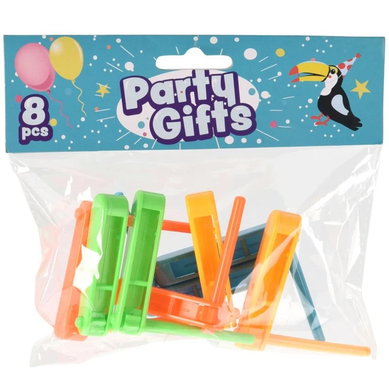 Party Gifts - 8stk Snurreleke med lyd