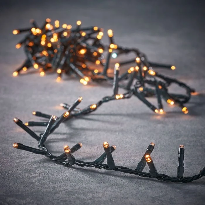 Ljusslinga Snake light 200 LED varmvit 4 m batterilåda