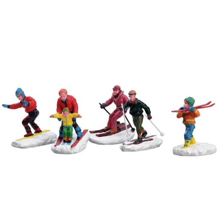 Vinterkulfigurer, set om 5