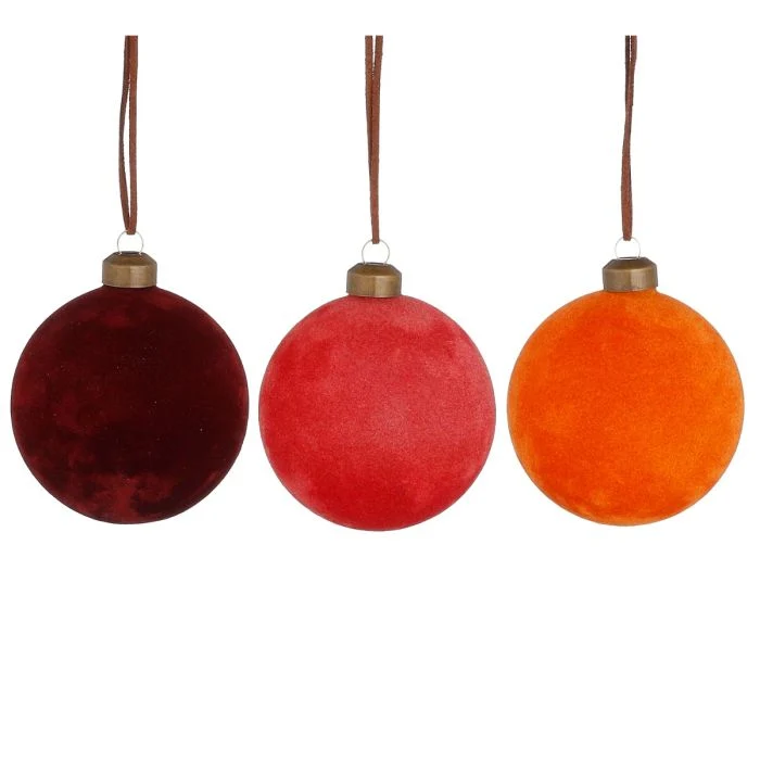 Julkulor med velour