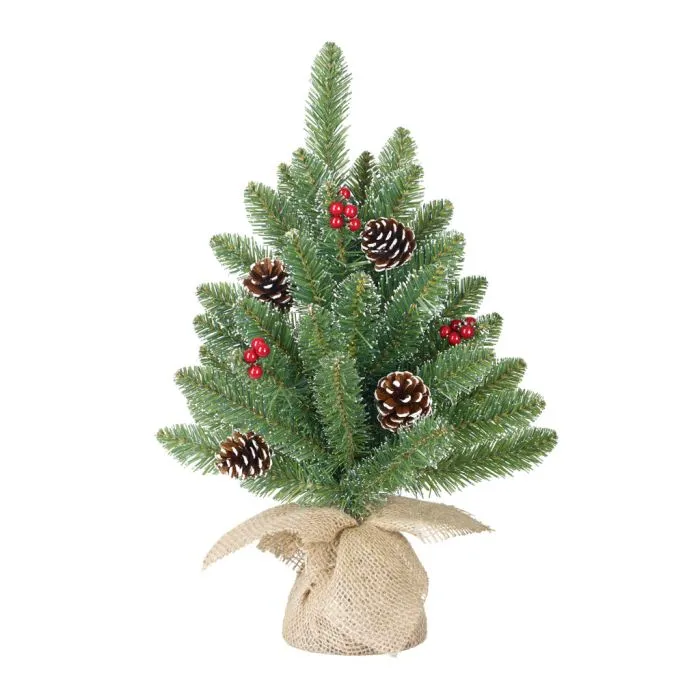 Creston julgran med frysta bär och kottar 45 cm högt