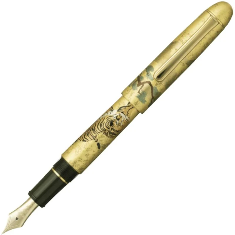 Platina reservoarpenna Century Kanazawa Foil Matsutora Medium Point PNB-35000H#55-3