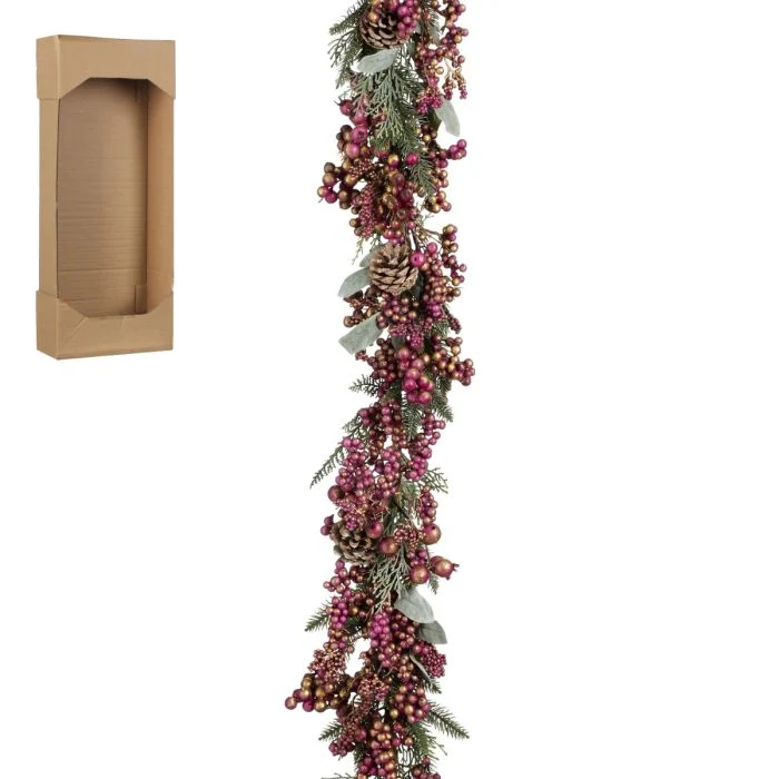 Baylor girlang fuchsia 178 cm lång