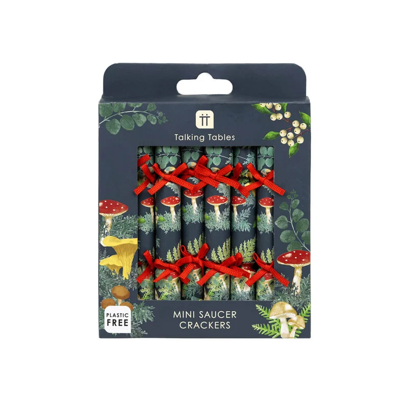Midnight Forest Mini Saucer Crackers by Talking Tables