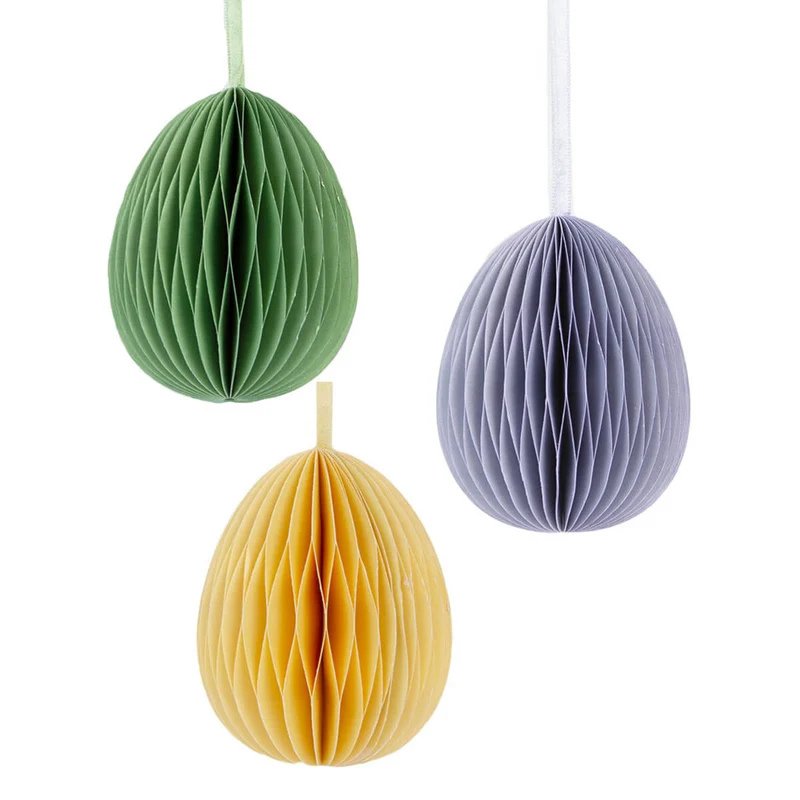 Medium Honeycomb Decorative Eggs by Talking Tables