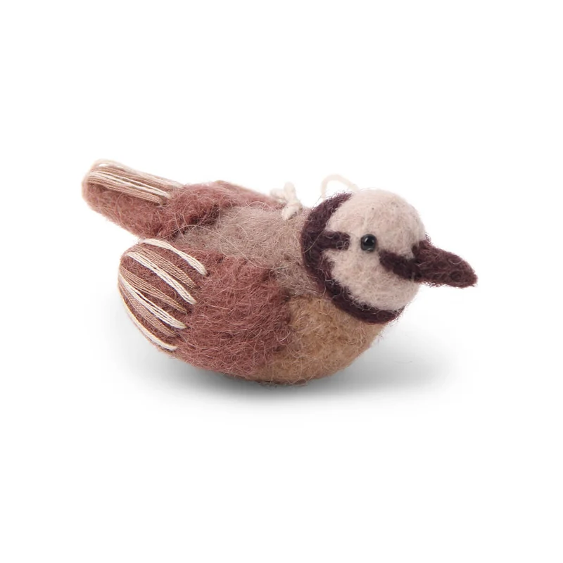 Bird Hanging Decoration in Purple/Lavender by Gry & Sif