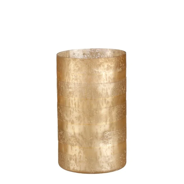 Ljusstake guld 20 cm hög