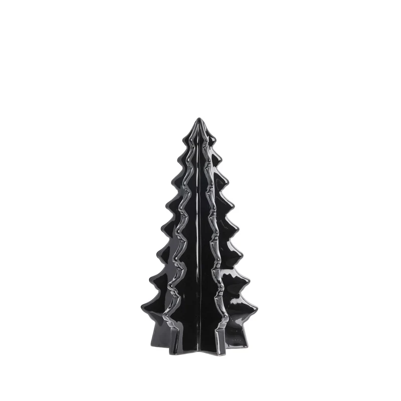 Molinne dekorativa träd 20,5 cm. svart