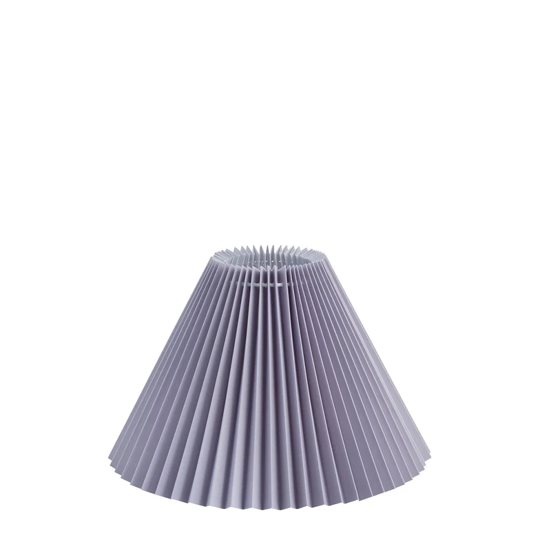Pleatia lampskärm H18 Ø25 cm. lilla