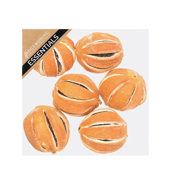 Torkade orange apelsiner