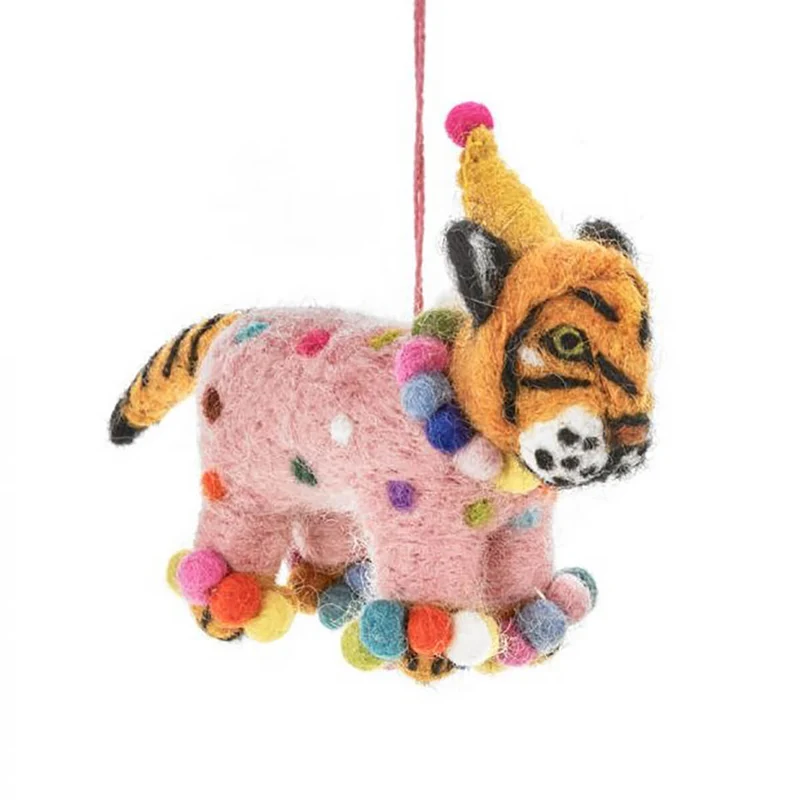 Fiesta Tiger Hanging Decoration by Felt So Good
