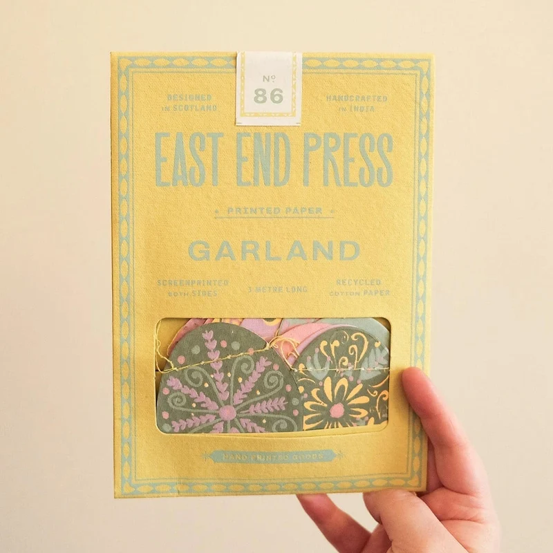 Egg Hunt Paper Garland by East End Press