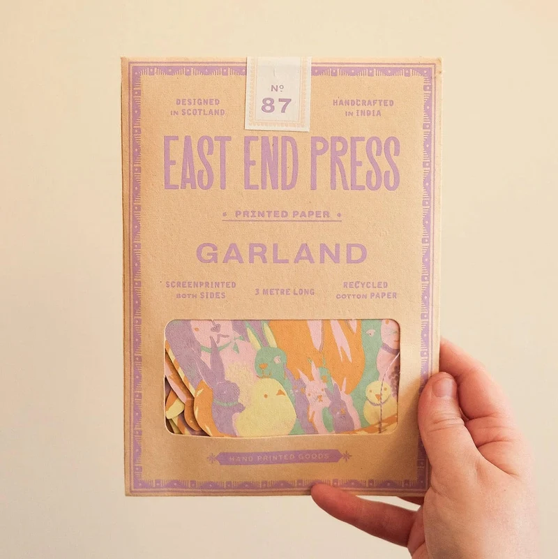 Easter Paper Garland by East End Press