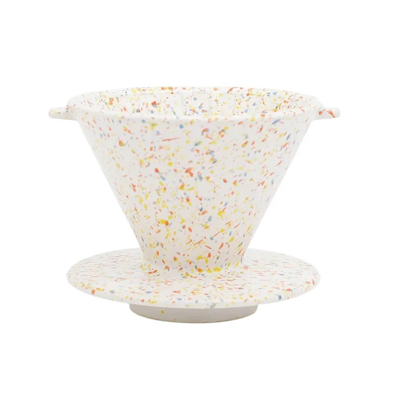 Chips Dripper in White & Orange Splash by Chips Inc