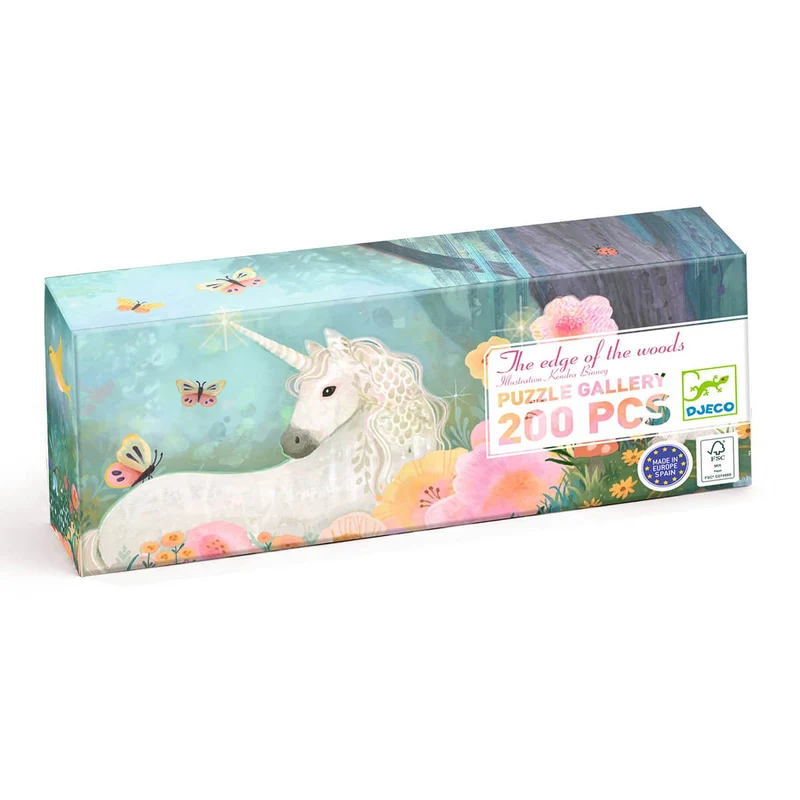 The Edge Of The Woods 200 Piece Puzzle by Djeco