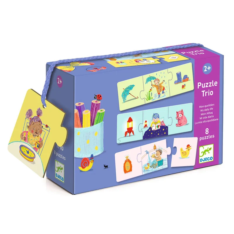 My Daily Life Puzzle Trio by Djeco