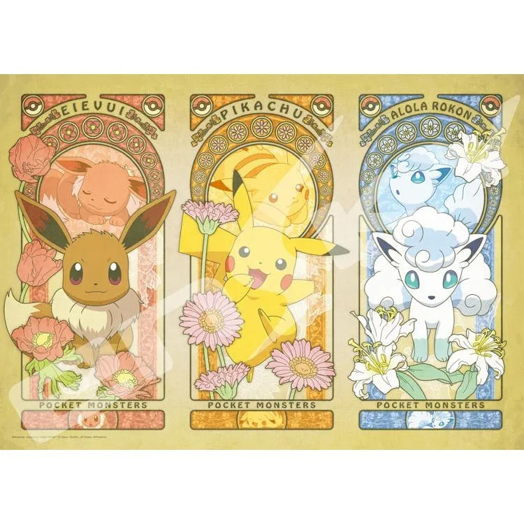 Pussel Blommor & Pokémon Pokémon – 300 Bitar, ENS-300-L554