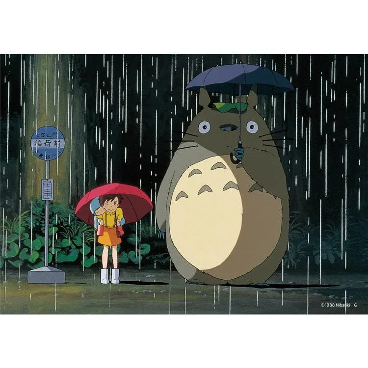 Pussel Regnig busshållplats Min granne Totoro – 108 bitar, ENS-108-607
