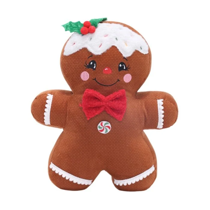 Pepparkakskudde/nalle, 32 cm hög