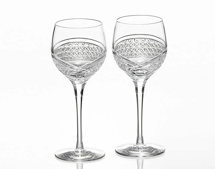 Kagami Kristall Edo Kiriko Glas Klar KWP84-2902