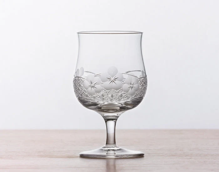 Kagami Kristall Edo Kiriko Glas Klar KW275-2931