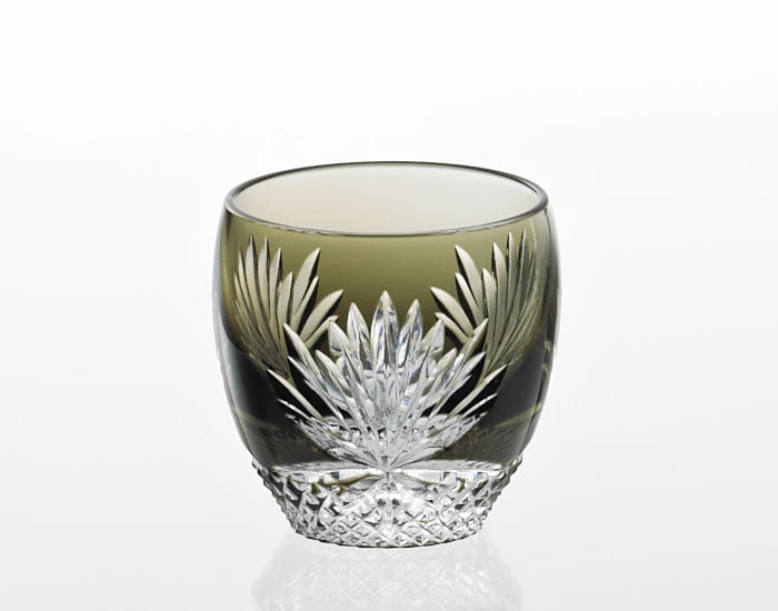Kagami Kristall Edo Kiriko Glas Svart T535-2763-BLK