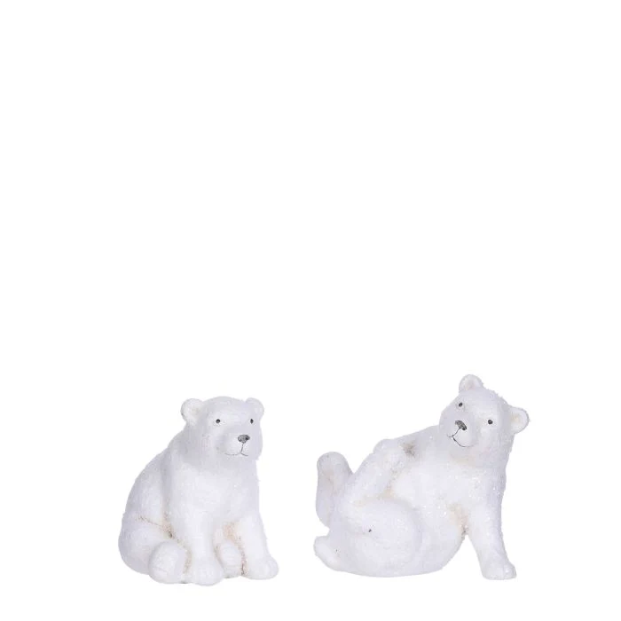 Isbjörnar 10 cm höga