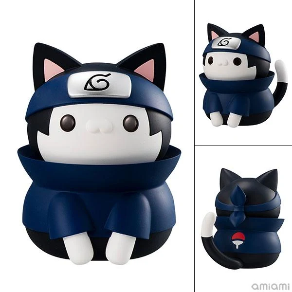 Megahouse MEGA CAT PROJEKT NARUTO Nyan och stora Nyaruto! OMBOTA Sasuke Uchiha