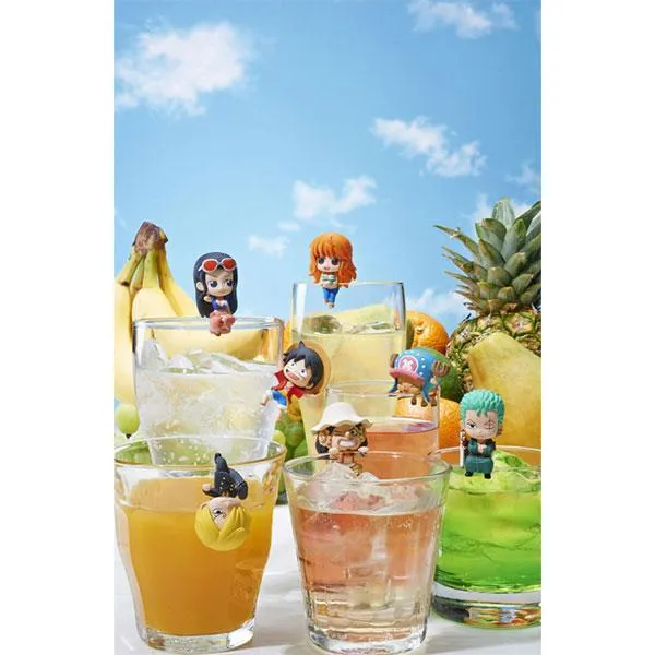 Megahouse Ochatomo-serien ONE PIECE Pirates' Tea Time-låda med 8