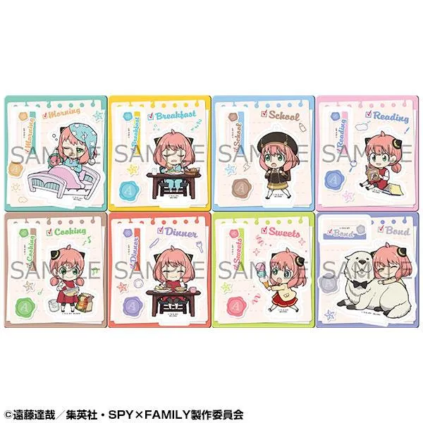 Megahouse Tokotoko Akrylställ SPY×FAMILY vol.2 8 delar ASK
