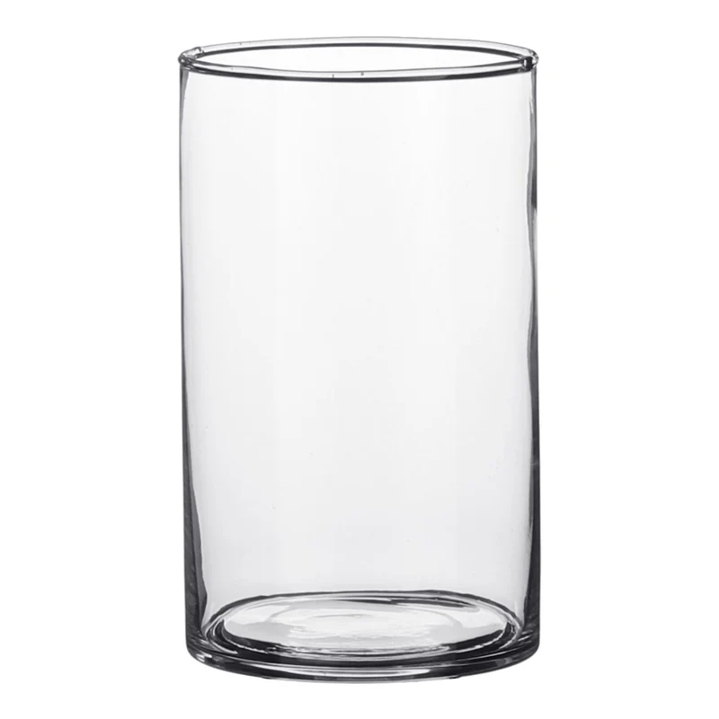 Cylinderglasvas 11 cm hög 9 cm i dia