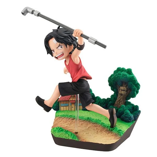 Megahouse GEM-serien One Piece Portgas D. Ace RUN! RUN! RUN! Figur