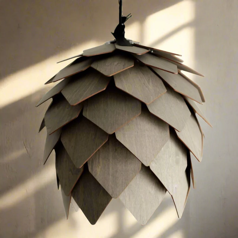 Fönster/Taklampa Skogsgläntan Grå 25cm