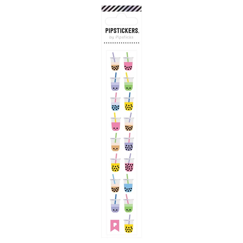 Boba Tea Mini Stickers by Pipsticks