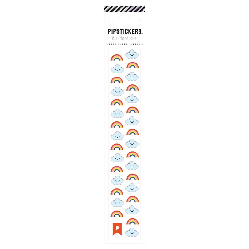 Cheerful Cloud Mini Stickers by Pipsticks