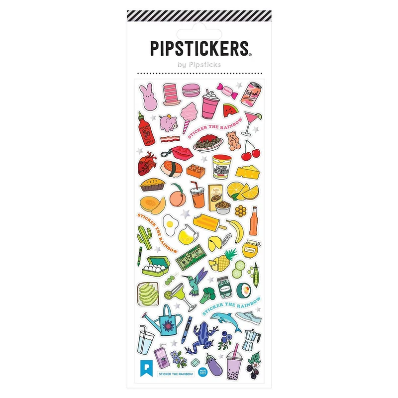 Sticker the Rainbow Stickers by Pipsticks
