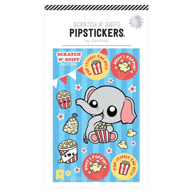 Pop Star Scratch 'n Sniff Stickers by Pipsticks