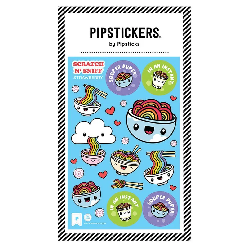 Instant Happiness Scratch 'n Sniff Stickers by Pipsticks